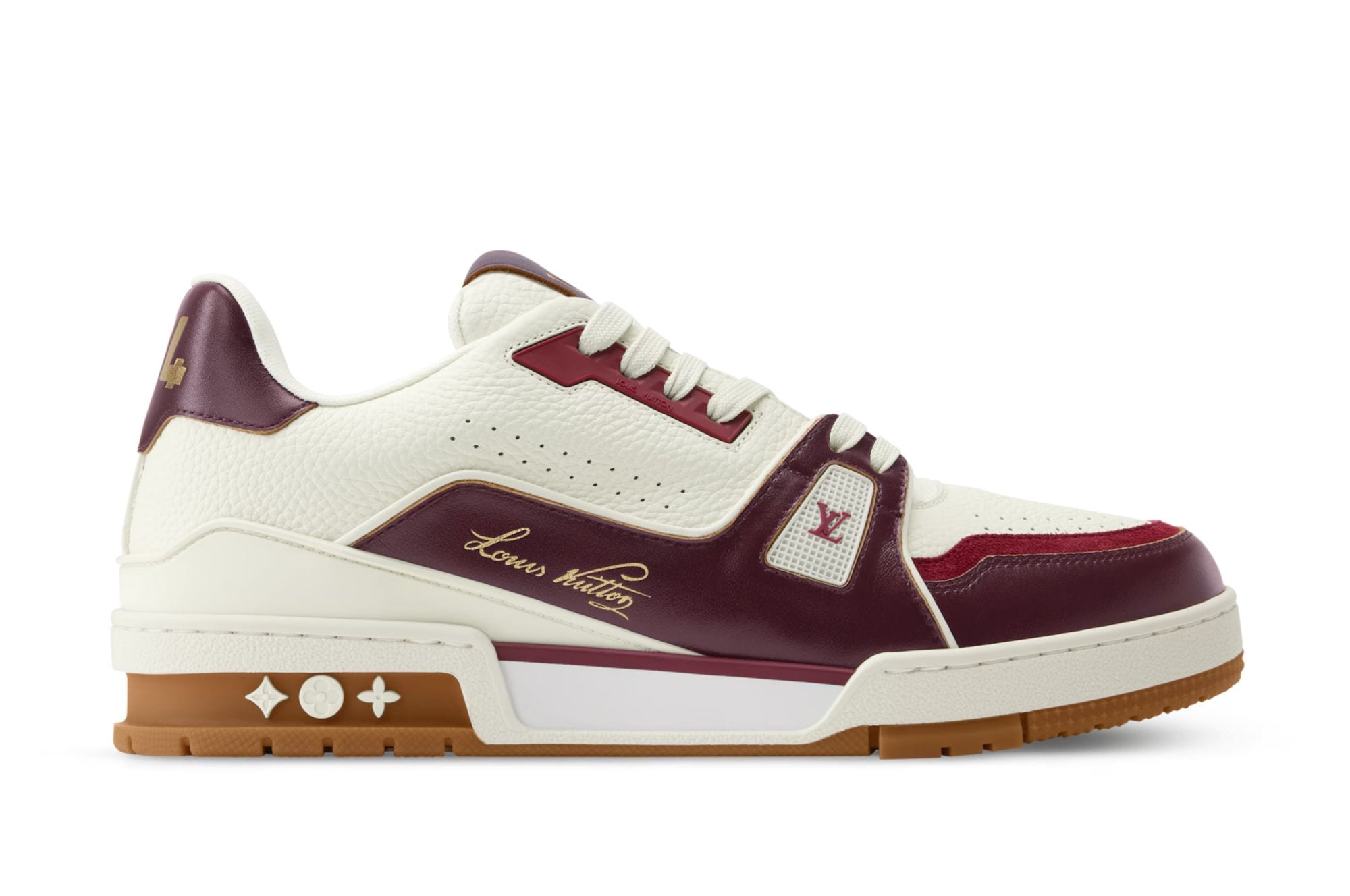 Louis Vuitton Trainer Low Bordeaux