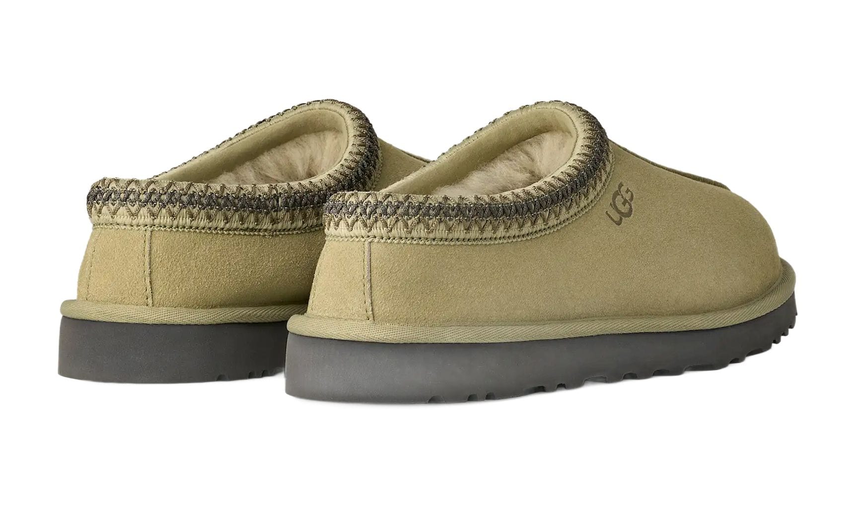 Man Tasman Slippers Muted Brass Magnolia Leaf