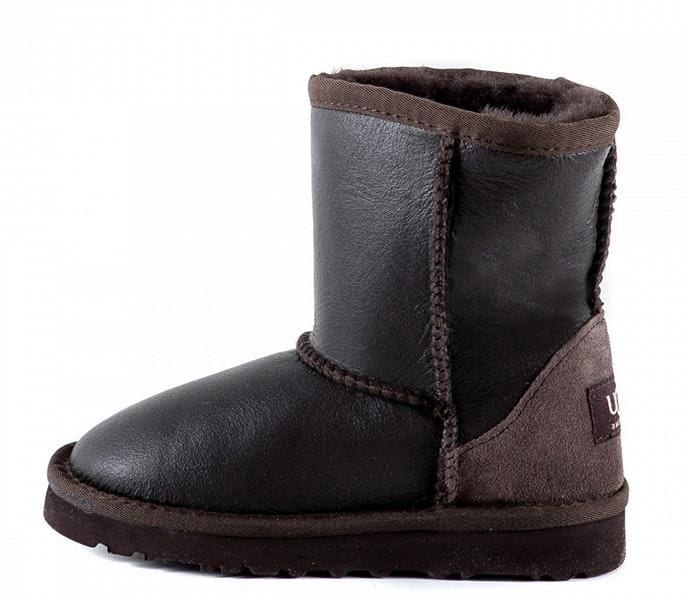 Kids Classic Short Metallic Chocolate