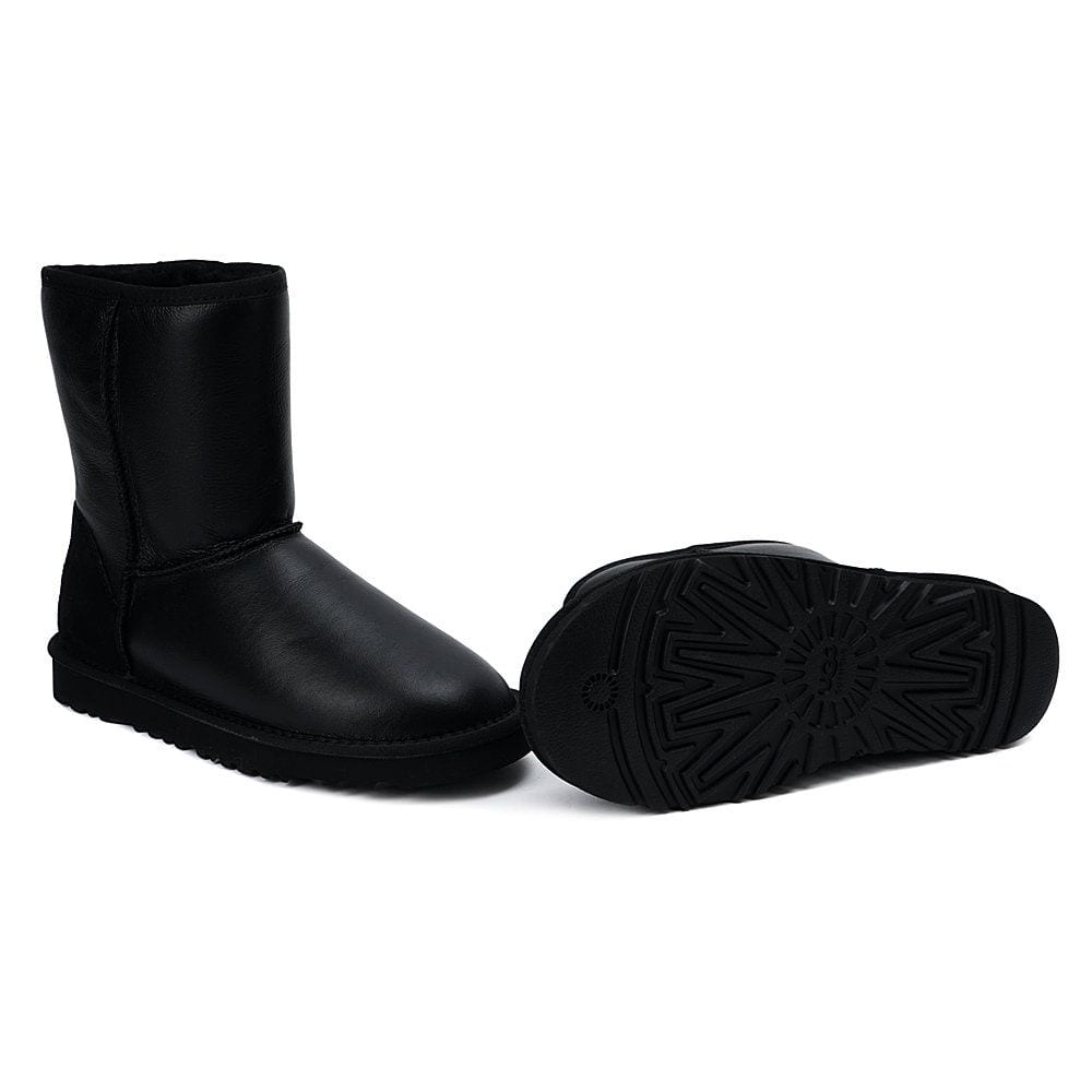 Classic Short Metallic Black