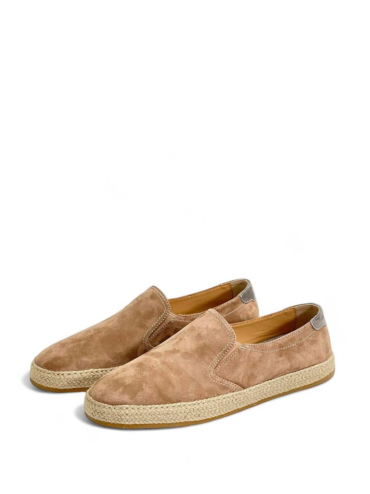 Brunello Cucinelli Эспадрильи из замши Бежевый