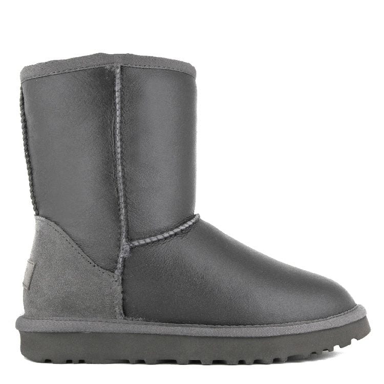 Ugg Classic Short Metallic Grey