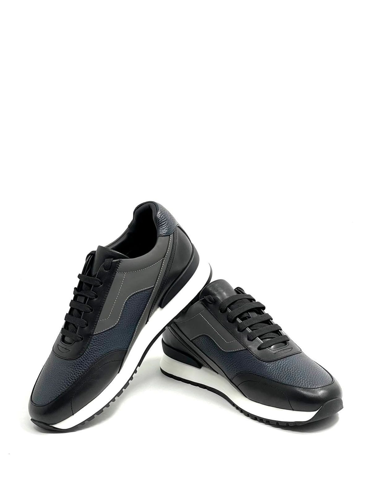 Tod’s Кроссовки из кожи Черно-серый