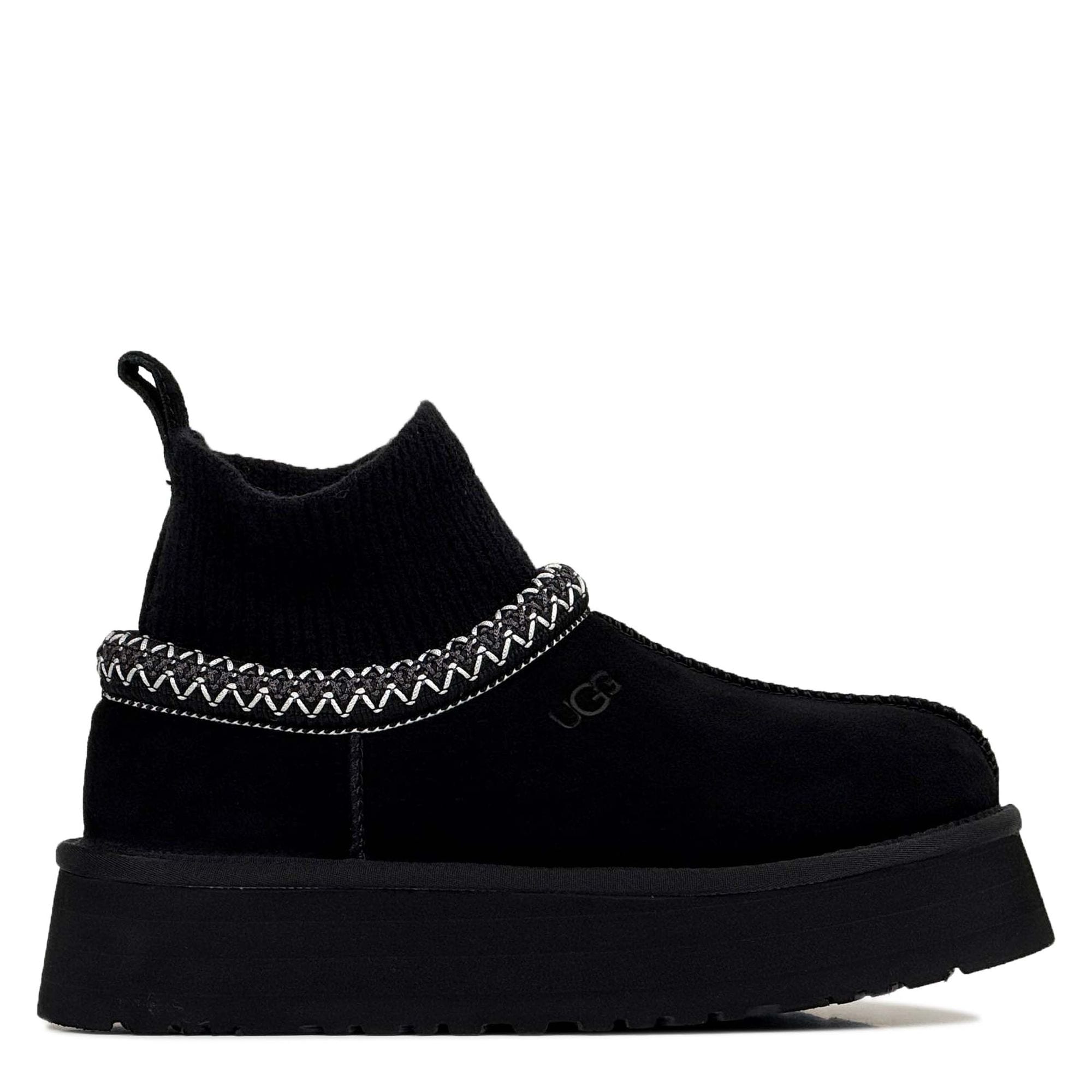 Ugg Tazz Knit Platform Black