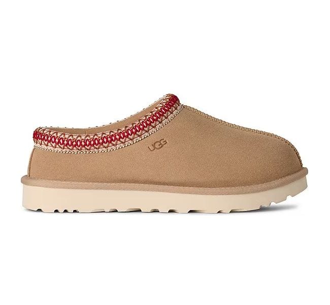 Tasman Slippers Sand Dark Cherry