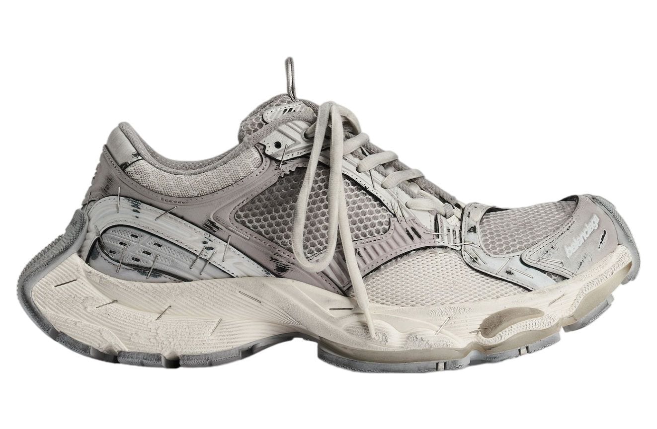 Balenciaga Stapler Sneaker Beige Grey