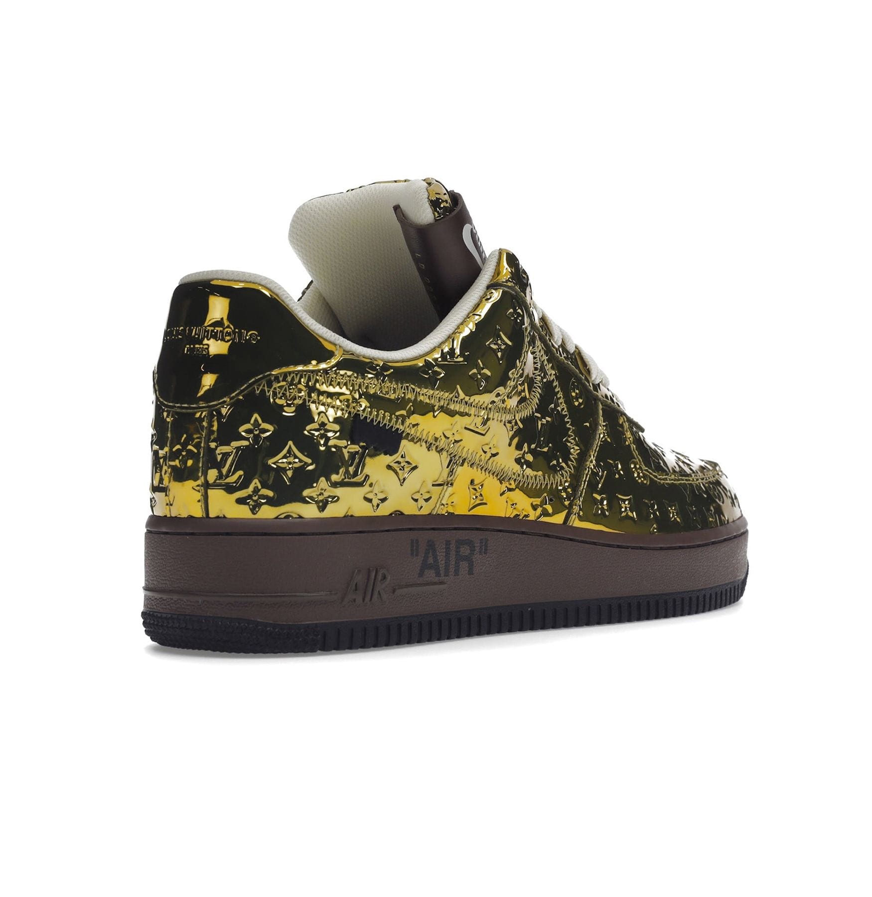 NIKE Air Force 1 Low x Louis Vuitton Metallic Gold