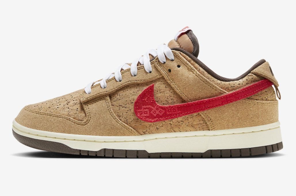NIKE Dunk Low x CLOT Cork