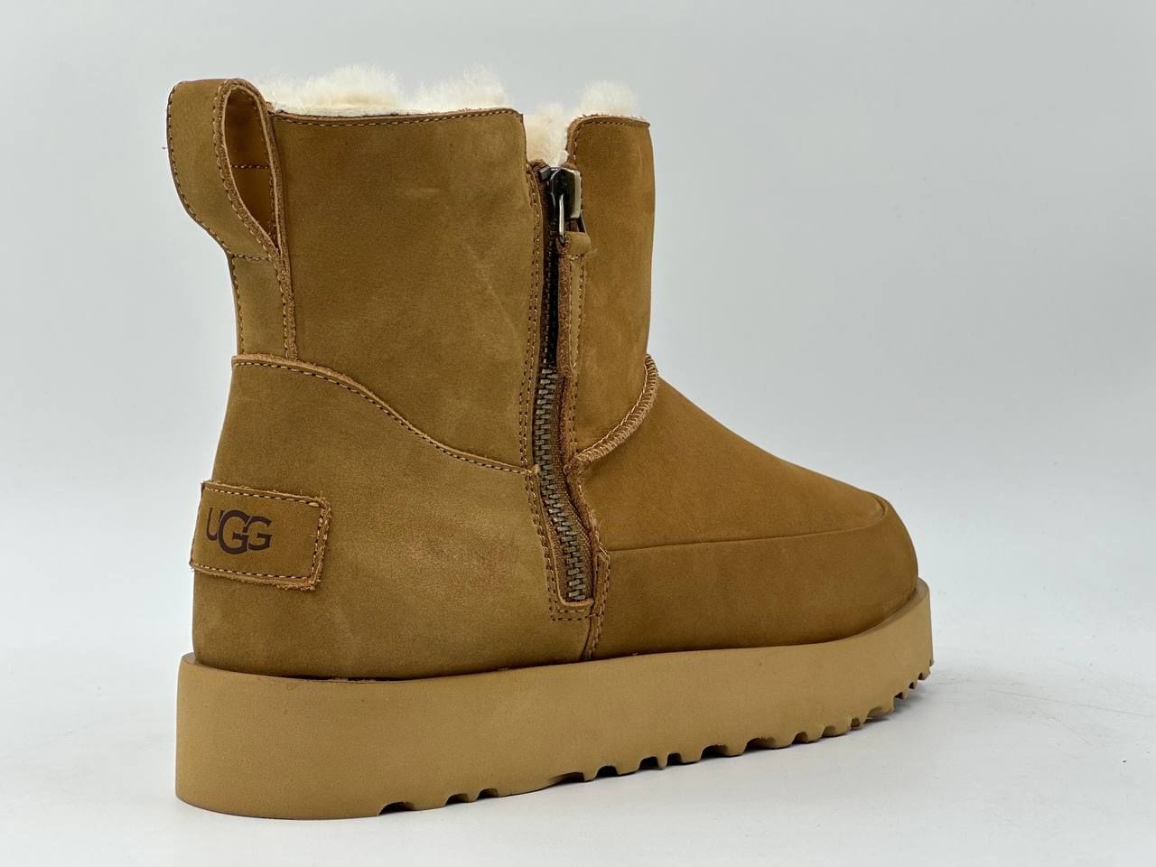 Classic Zip Mini Suede Boot